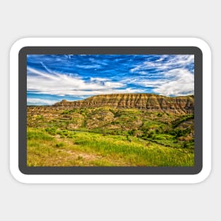 North Dakota Badlands Sticker